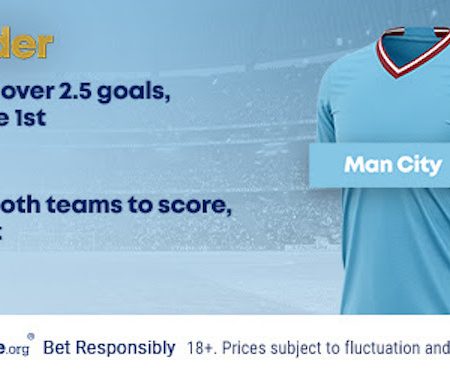 Huge Price Boosts on Man City v Arsenal with Boylesports